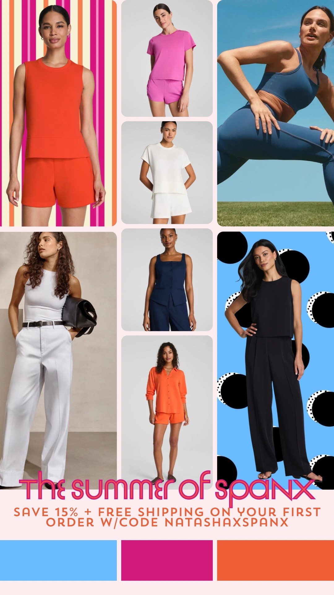 the summer of @Spanx =so many new fits, finds and favs for warm weather OOTD essentials!! shop using natashaxspanx for 15% off your first order •

#LTKootd #LTKSeasonal #LTKOver40