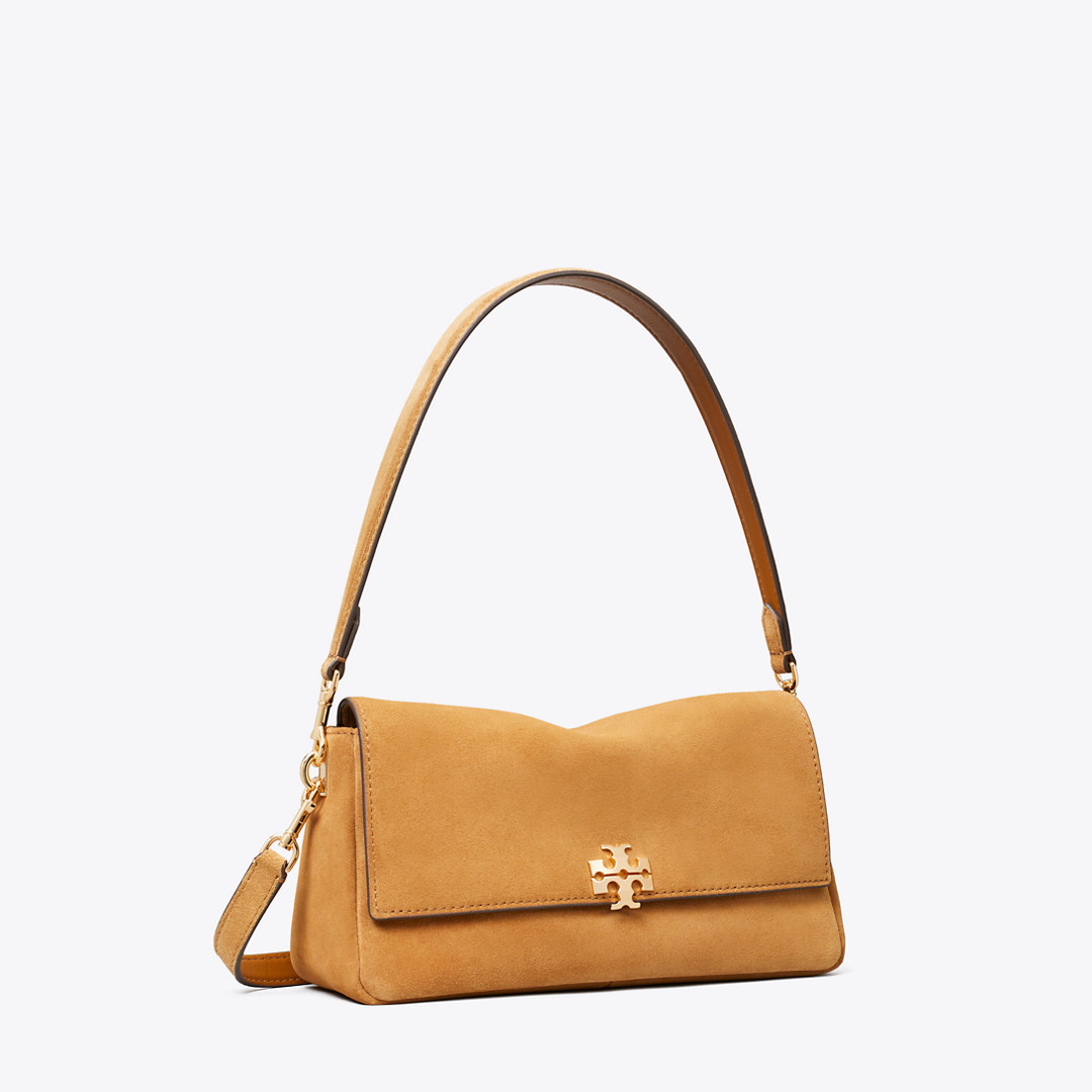 Tory Burch Small Charlie Suede Shoulder Bag | Tory Burch (US)