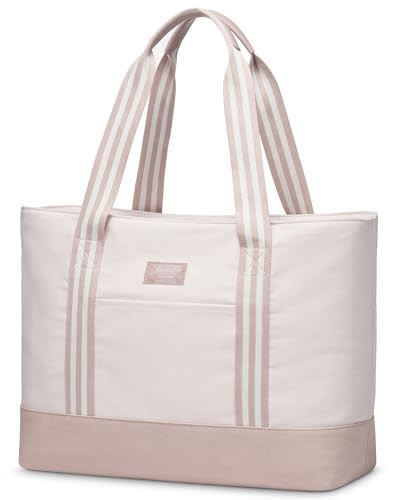 LOVEVOOK Laptop Tote Bag for Women,Canvas Teacher Tote Bag for Women,15.6 Inch Work Tote Bag for Women,Shoulder Bag Handbag Purse Computer Bag,Travel Tote Bags for Women,Stylish and Lightweight | Amazon (US)