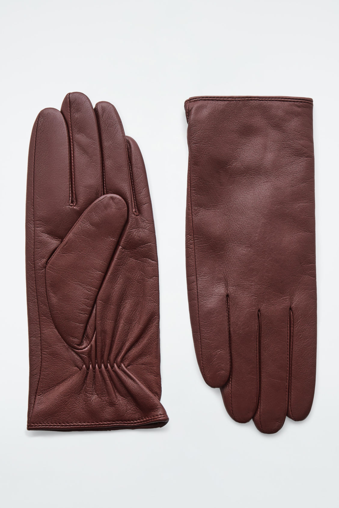 CASHMERE-LINED LEATHER GLOVES | COS (EU)