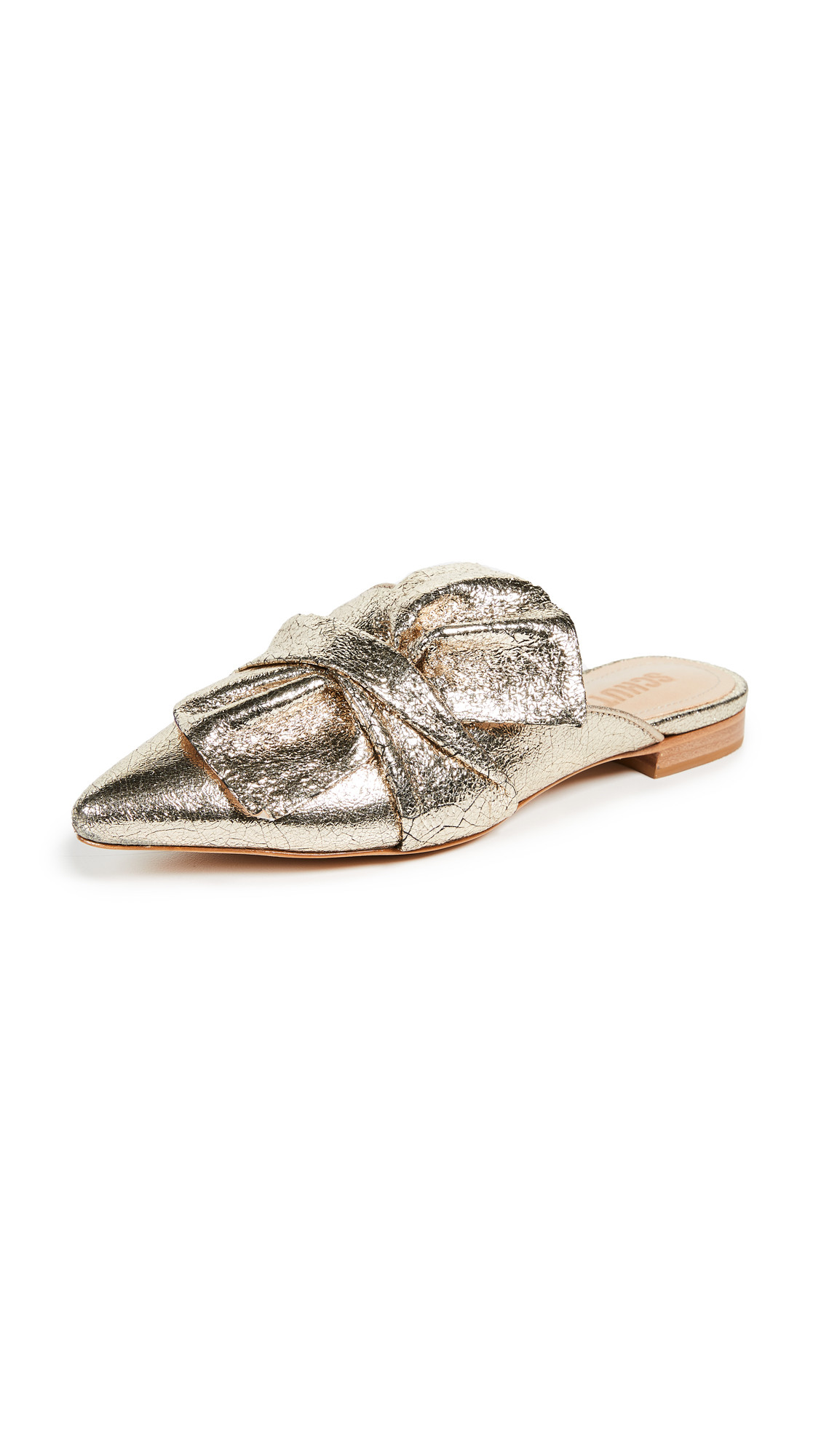 Schutz Dana Metallic Mules | Shopbop