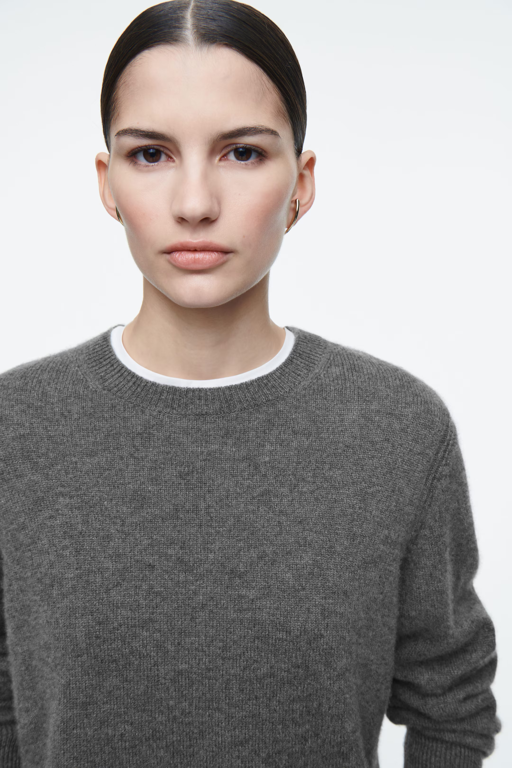 CASHMERE JUMPER - GREY | COS | COS UK