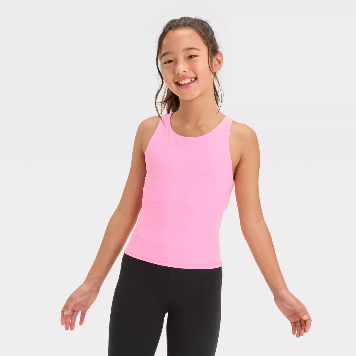 Girls' Cropped Tank Top - All In Motion™ | Target