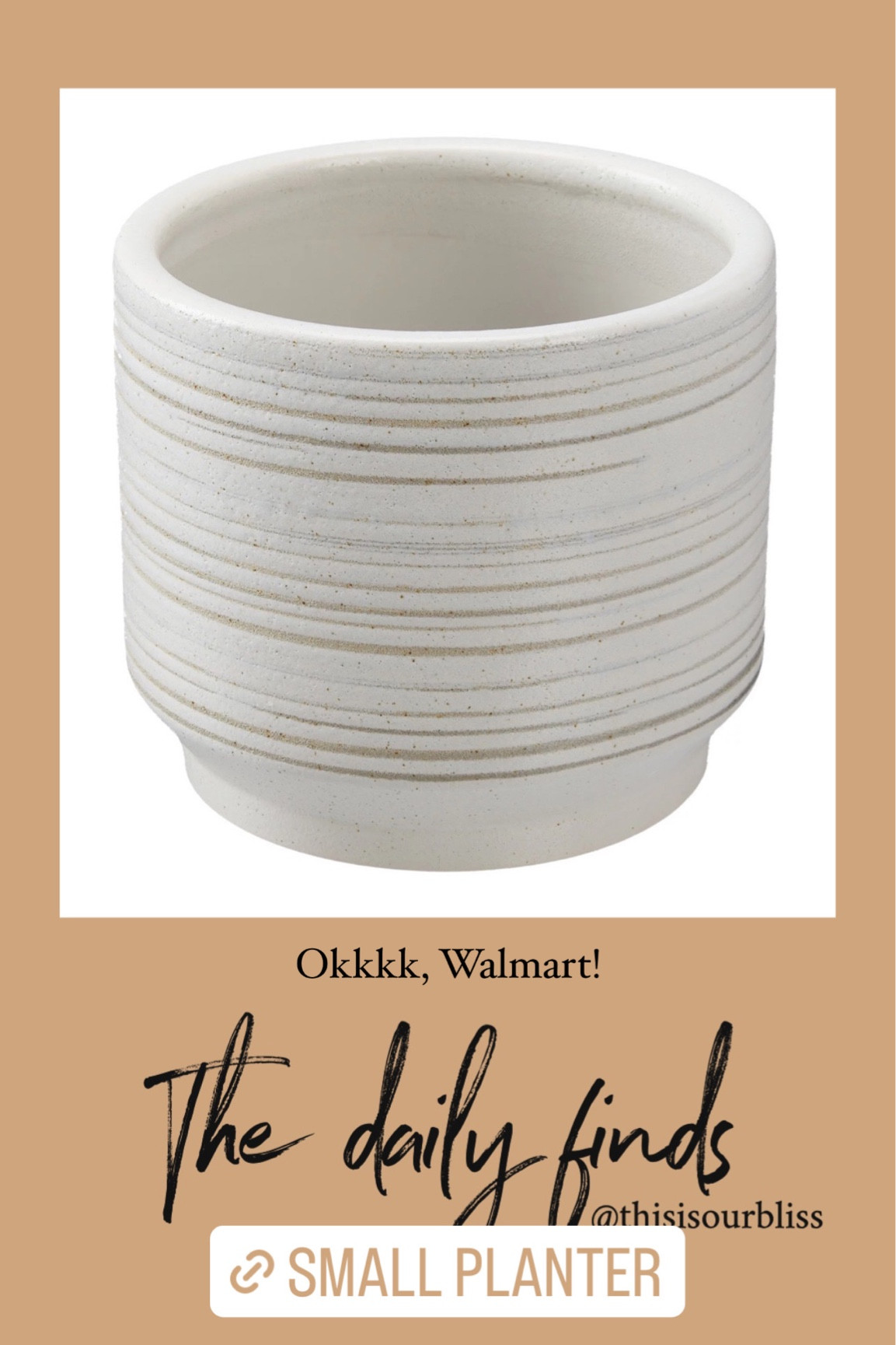 Cutest planter from Walmart! Under $10 // outdoor finds, spring outdoor refresh, outdoor decor, #Walmarthome

#LTKhome #LTKunder50 #LTKFind