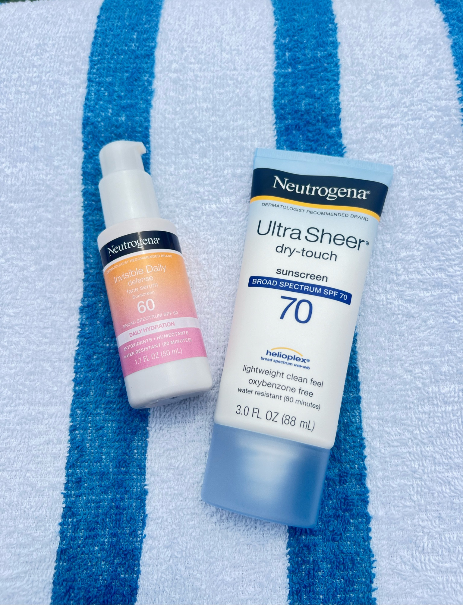 THIS SUNSCREEN 😍☀️🤙🏼 

I use Neutrogena when I am wanting a lot of protection, but the best thing is I still get tan! 

This is the best for the beach when you are hot and sweaty and has done me wonders!!! 

#LTKSeasonal #LTKfamily #LTKswim