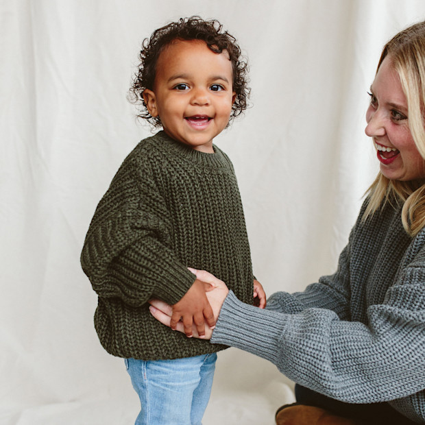 Mountain Collection Organic Cotton Knit Box Sweater | Babylist