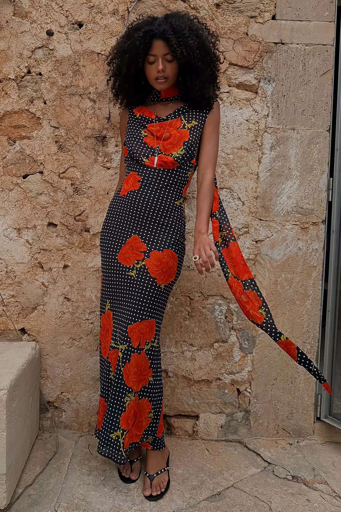 Black Poppy Sophie Dress | Never Fully Dressed US