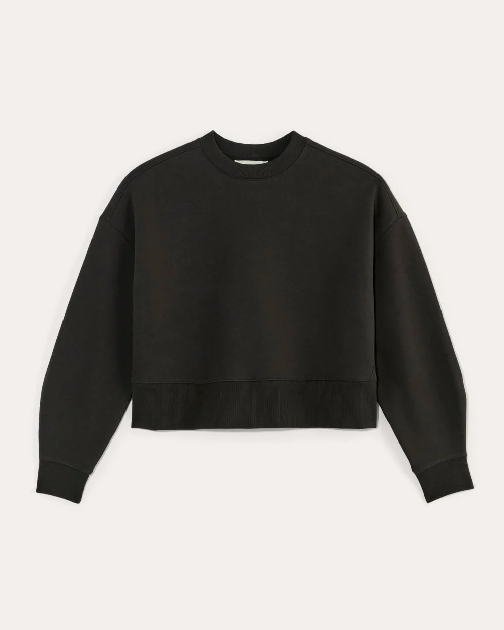 Luxe Fleece Sweatshirt | Black | Everlane