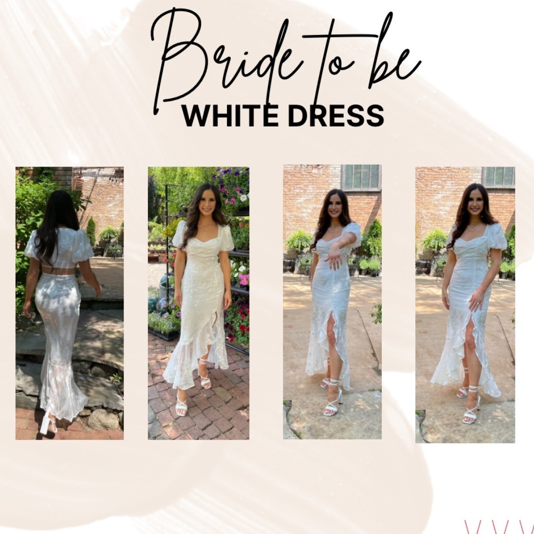 Bride to be must have!

White dress
Rehearsal dress
Night before
Wedding day 
Bride to be
Brides 
Brides white dresss

#LTKHoliday #LTKWedding #LTKBeauty