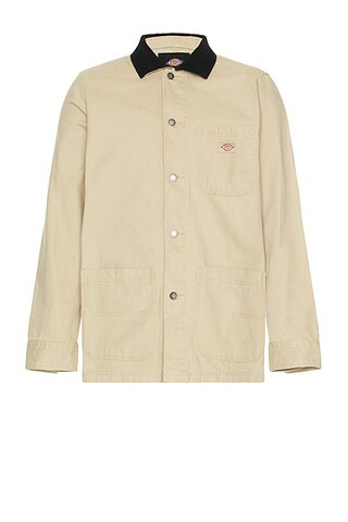 Dickies Duck Unlined Chore Coat in Stonewashed Desert Sand | FWRD | FWRD 