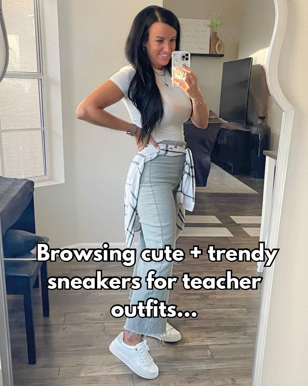 On the hunt for cute teacher sneakers! I went in the store and immediately was drawn Puma sneakers and Adidas sneakers and wondering which is your favorite? I’m having such a hard time making a decision! I want a fun pop of color but know I wear my white ones so much because they’re neutral. 

I have had these white Target ones for 2.5 years and they’ve seen better days and are looking so worn 🫣 I think this time I’m gonna splurge a little bit so that they last longer.

#LTKFindsUnder100 #LTKOver40