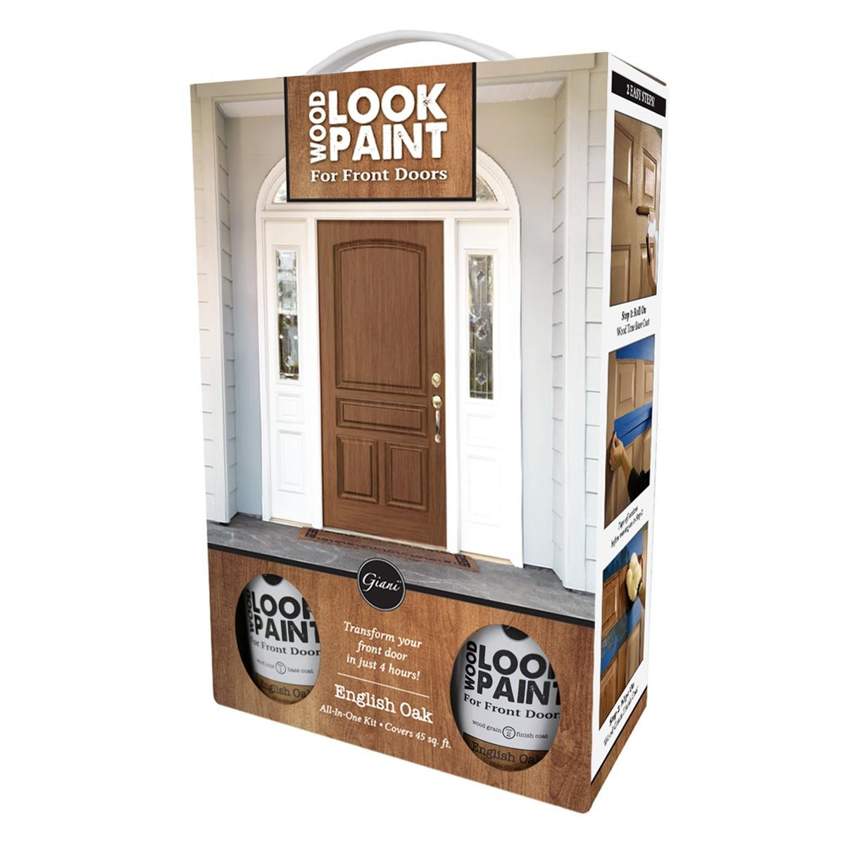 Giani Wood Look Paint Kit for Front & Interior Doors (English Oak) | Amazon (US)