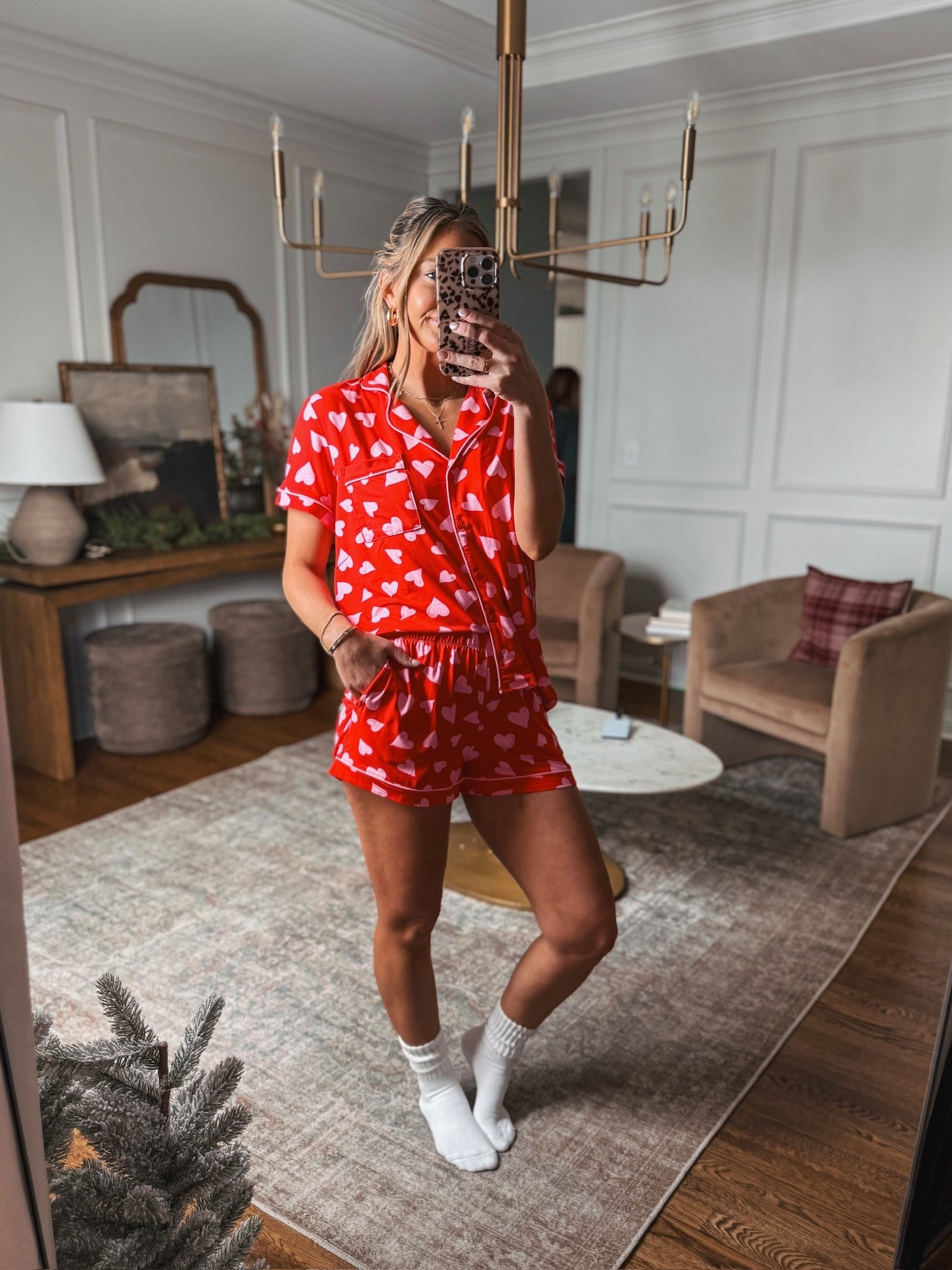 Valentine's PJs from Walmart!! 

#LTKdayinmylife #LTKmomlife #LTKgrwm