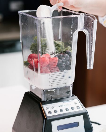 Got a question about my blender from someone looking for a blender to make smoothies!

I *LOVE* this Blendtec blender. I chose it over the Vitamix way back when because the blades aren't sharp and the jars are dishwasher safe even though the blades don’t remove from the jar. They're pricey, but honestly so worth it. I bought mine 2016 or 2017 - I've ran it 768 times from the counter on the front and it's still perfect.

HIGHLY recommend! 💯

#LTKhome #LTKSeasonal