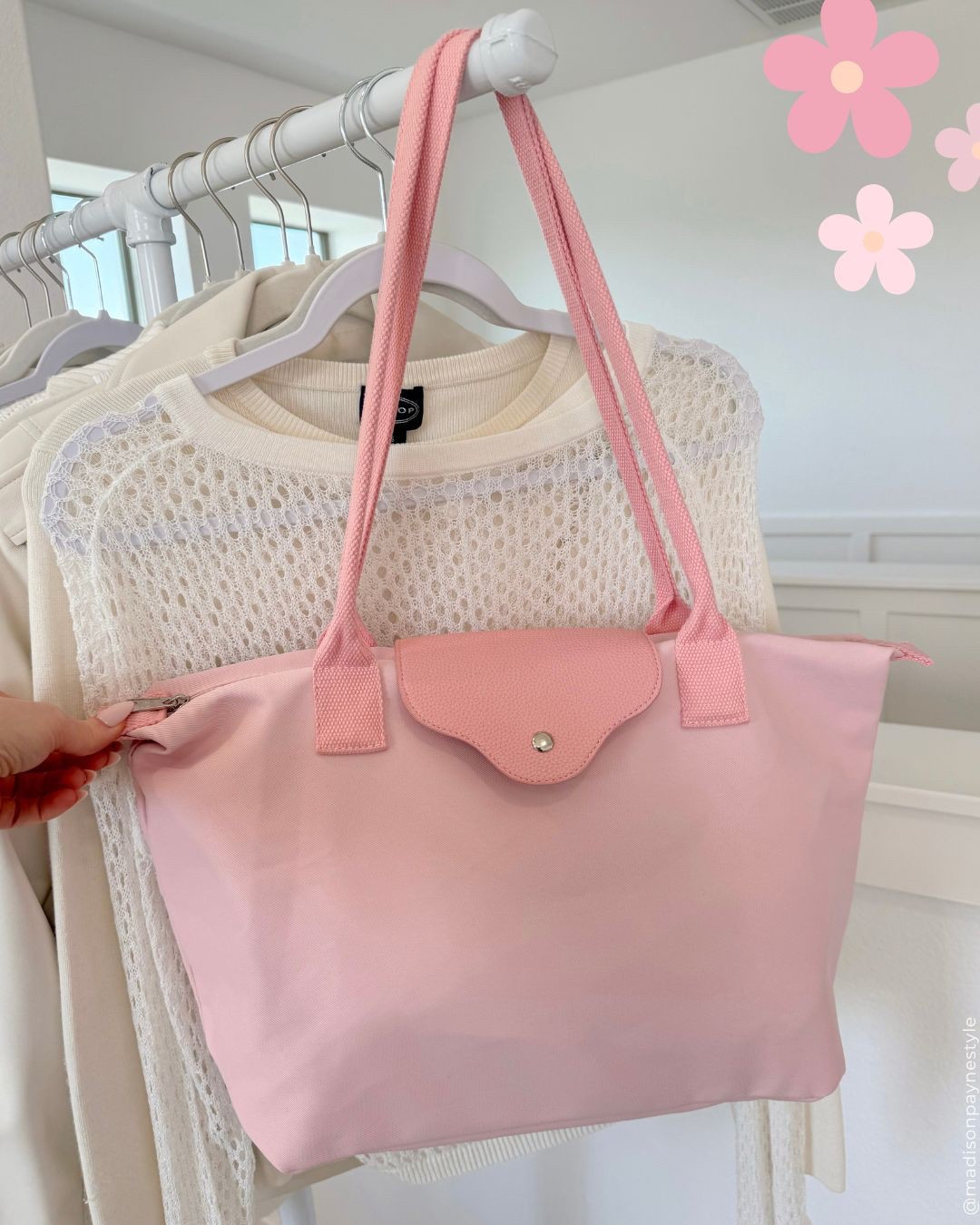 Amazon tote is back in stock 🌸 it’s a Longchamp look for less for only $26 😳 get it before it’s gone again! 

Tote, Amazon tote, Amazon bag, spring tote, spring bag, Amazon handbag, Longchamp, Longchamp look for less, look for less, designer look for less, Amazon style, Amazon fashion, Madison Payne 

#LTKSeasonal #LTKFindsUnder50 #LTKItBag