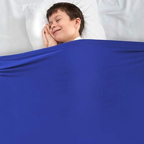 Huloo Sleep Sensory Compression Blanket for Kids and Adult Twin Size,Cooling Breathable Bed Sheet Su | Amazon (US)