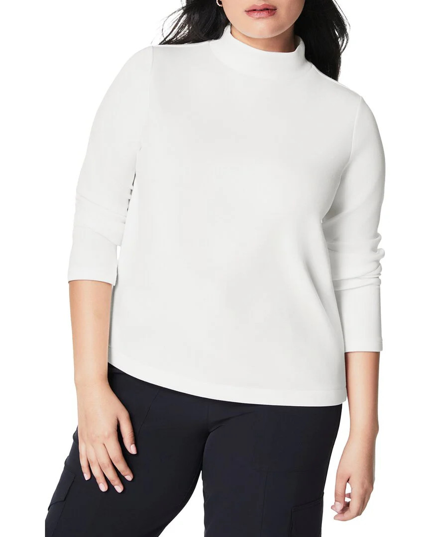 SPANX Air Essentials Mock Pullover | Shop Simon