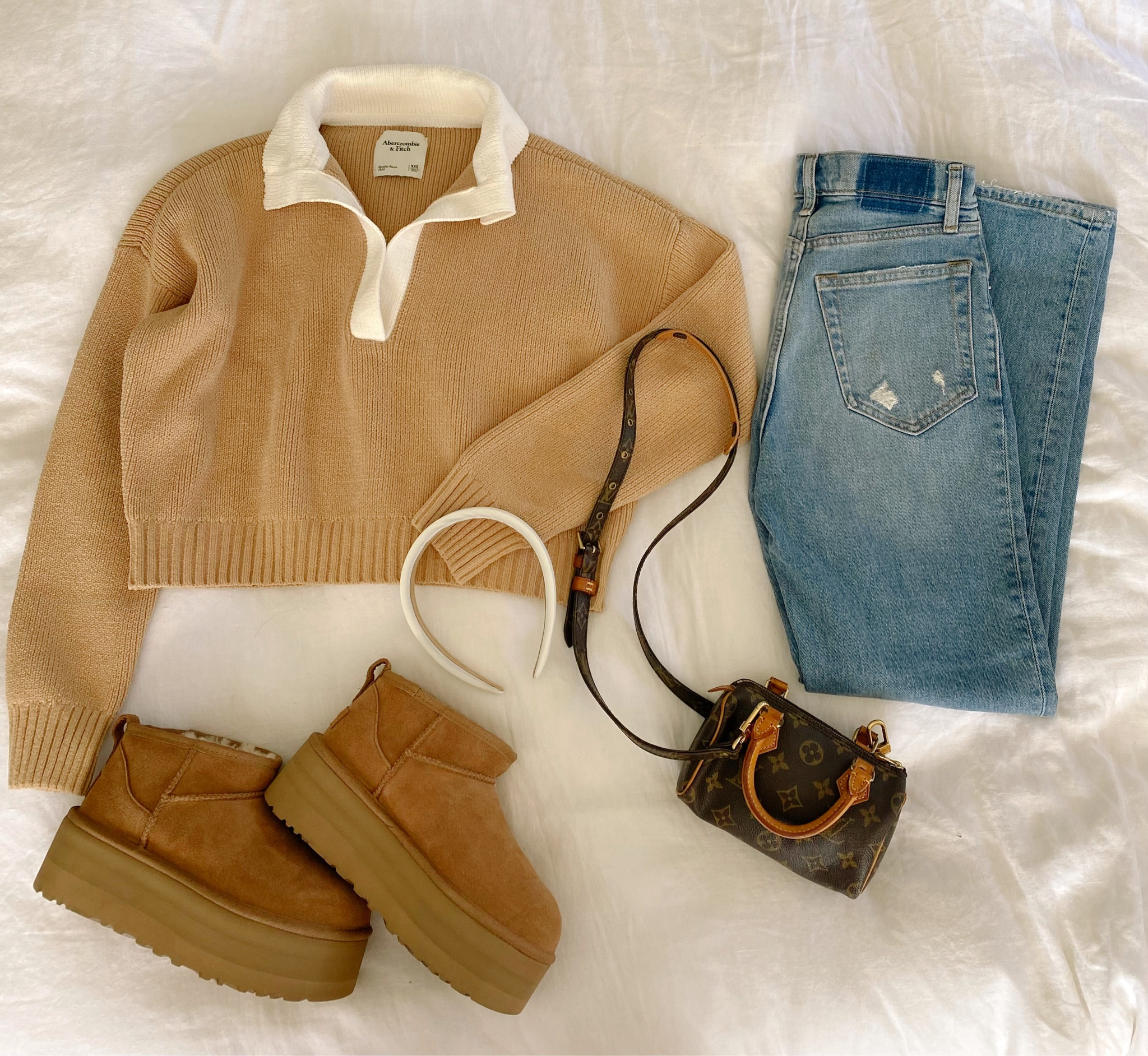 Casual fall outfit ideas!

Collared sweater, Uggs, Ugg slippers, Ugg boots, Ugg ultra mini, Abercrombie sweater, Abercrombie denim, Abercrombie outfit ideas, fall trends 2022, casual fall outfit 2022, casual winter outfit 2022

#LTKunder100 #LTKshoecrush #LTKSeasonal