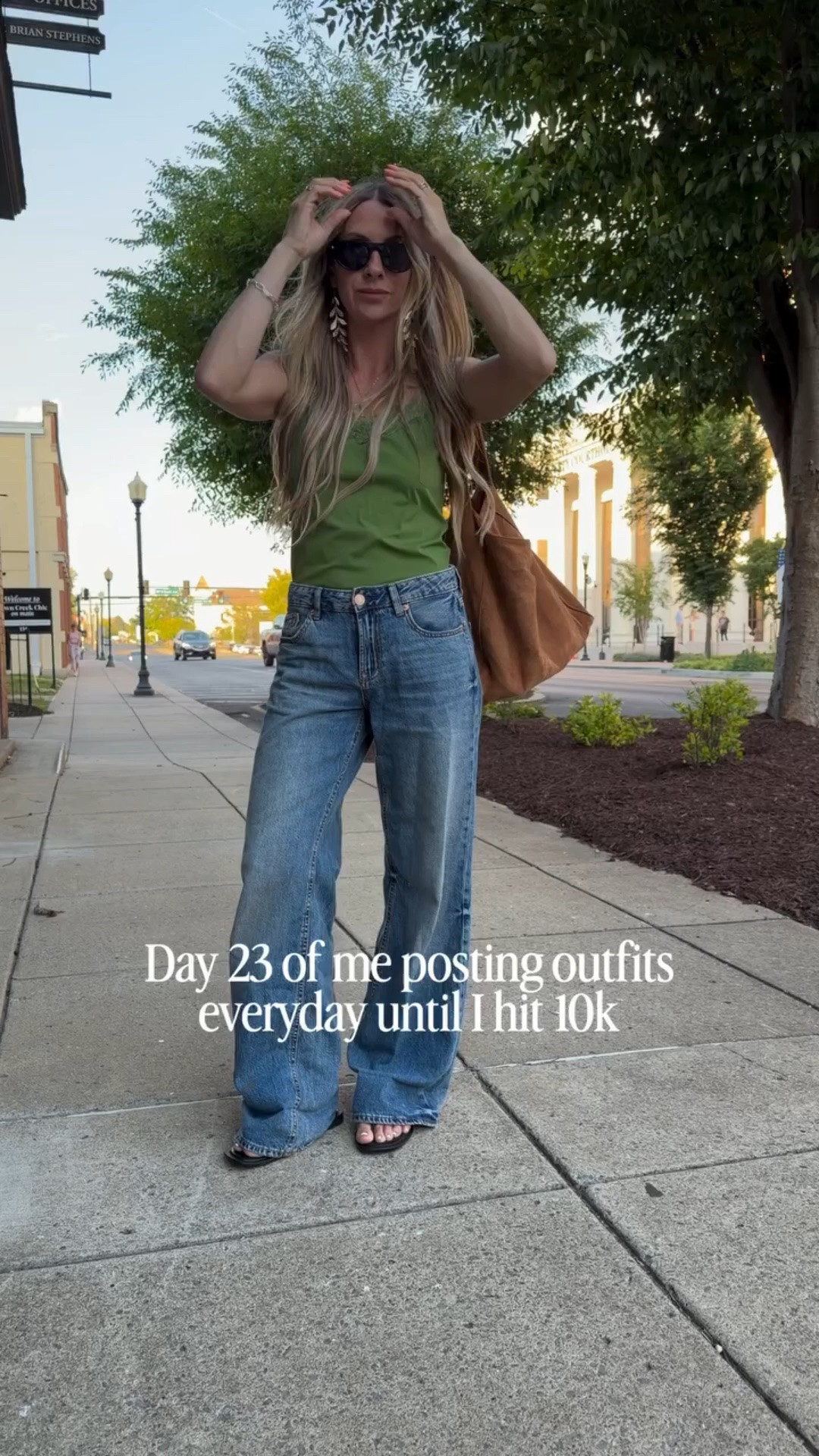 Day 22, caught right after shooting a project. 
My husband is officially an Insta hubby and it’s his birthday tomorrow 🤍 

#ootd #contentcreatorlife #fitcheck