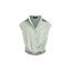 CIDER Women Stripe Twist Shirt Button Down Sleeveless Blouse Collared Neck Shirts | Amazon (US)