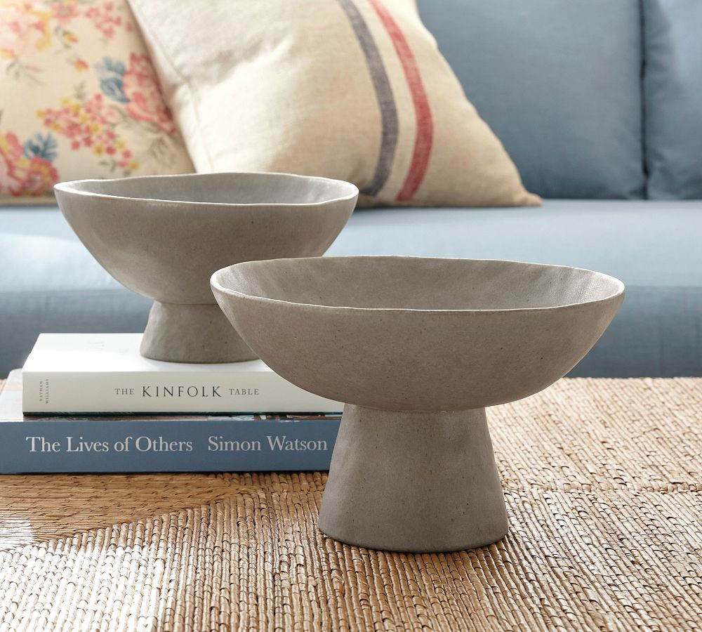 Turmont Decorative Pedestal Bowl | Pottery Barn (US)