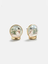 Let It Snow Globe Earrings - Snow Globe | BaubleBar