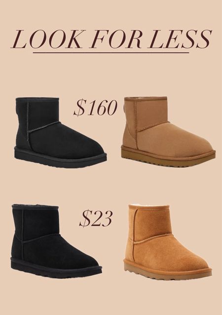 Ugg look for less all under $25
Suede classic mini boot

@walmartfashion #walmartfashion #walmartpartner #laurabeverlin

#LTKsalealert #LTKfindsunder50 #LTKHolidaySale