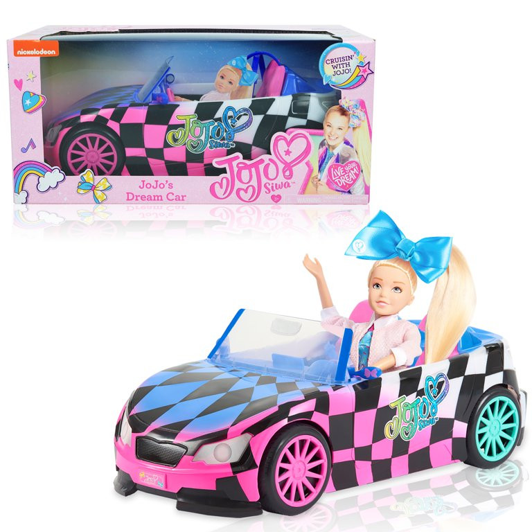 JoJo Siwa JoJo’s Dream Car, Kids Toys for Ages 3 up - Walmart.com | Walmart (US)