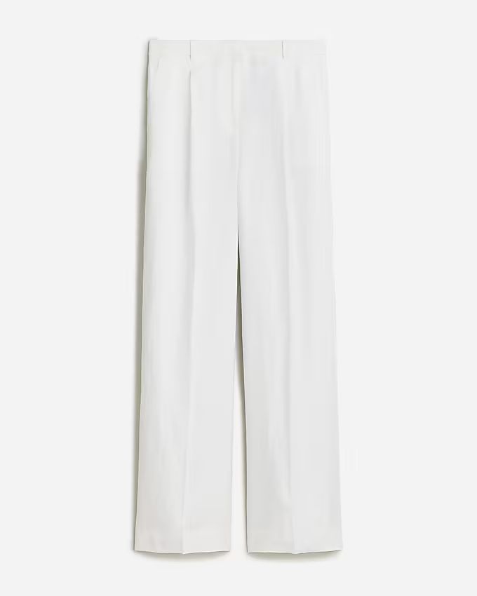 Wide-leg essential pant in linen | J.Crew US