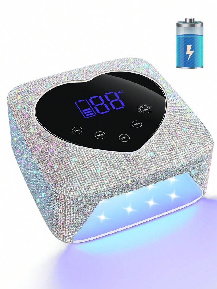UV LED Gel Nail Lamp UV Light Purple Nail Phototherapy Machine, Professional Manicure Lamp 1Pc Pl... | SHEIN