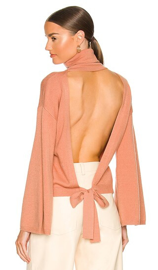 Cybil Sweater in Dark Nude | Revolve Clothing (Global)