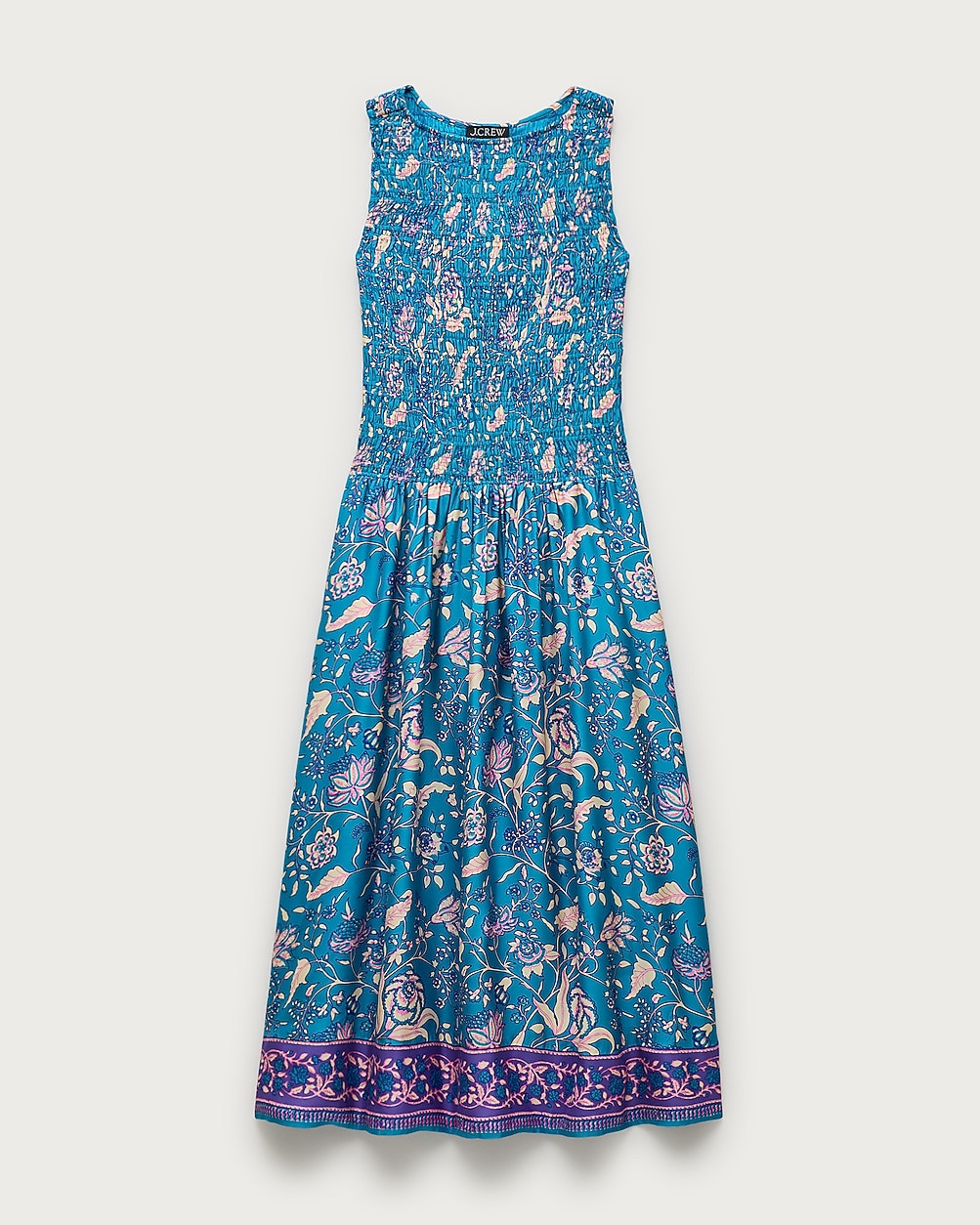 Petite Lina midi dress in floral print | J. Crew US