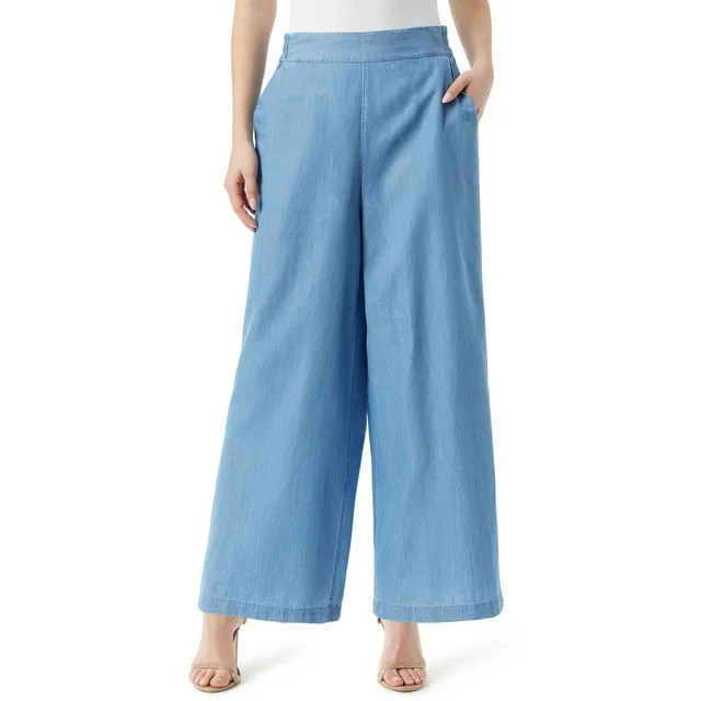 Jessica Simpson Women's and Women's Plus Saydee Long Pants | Walmart (US)