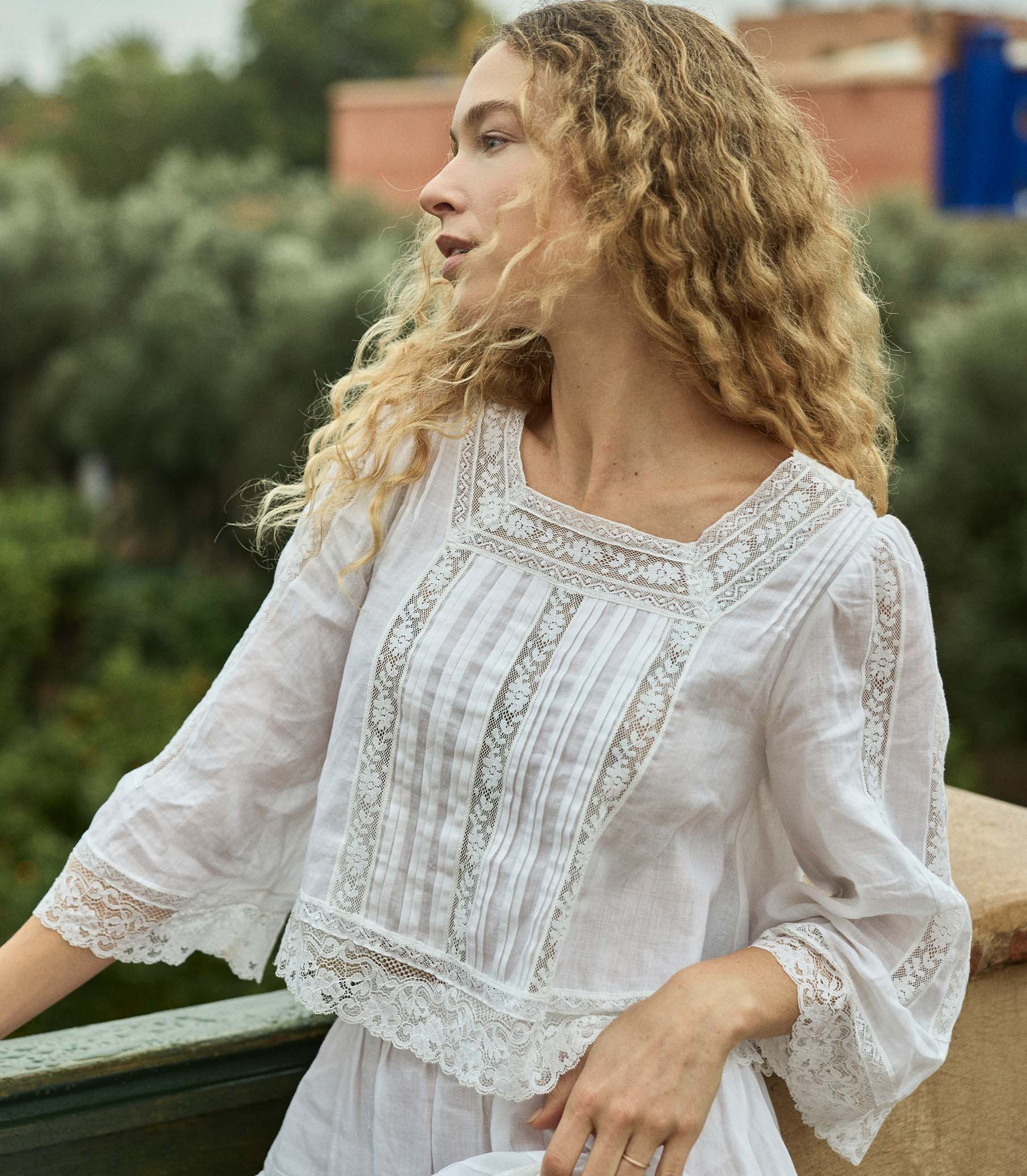 Solstice Top - Salt | DÔEN | DOEN