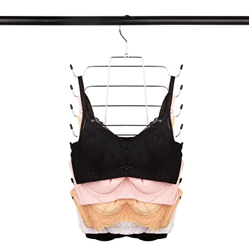 Libex Bra Hangers for Closet Organizer - Space Saving Tank Top Hanger & Bra Organizer for Bras, Cami | Amazon (US)
