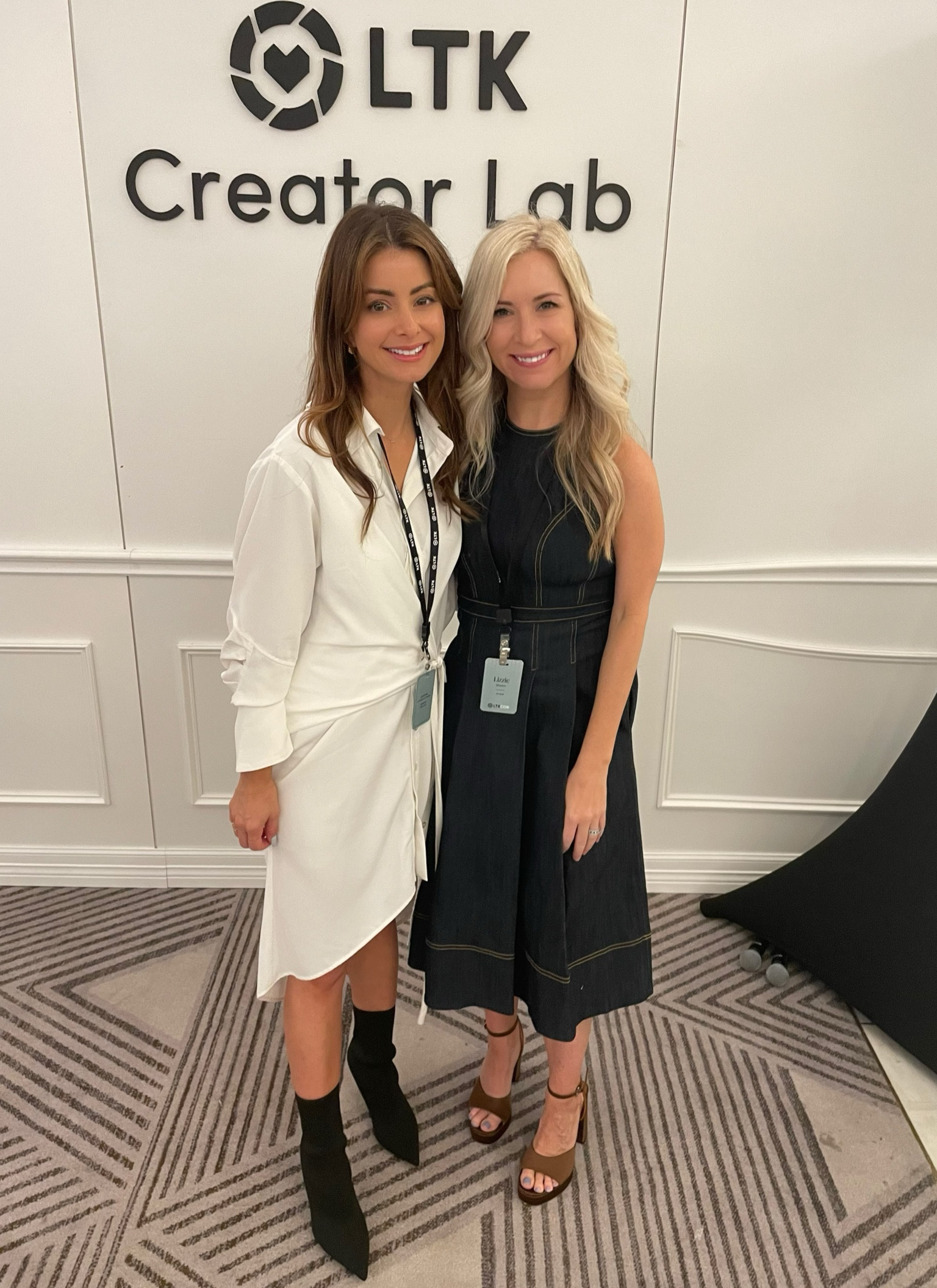 Honored to be speaking at our creator lab today. Run don’t walk to get this dress! It can be dressed up or down (ended up changing into sneakers in the afternoon!)

#LTKCon