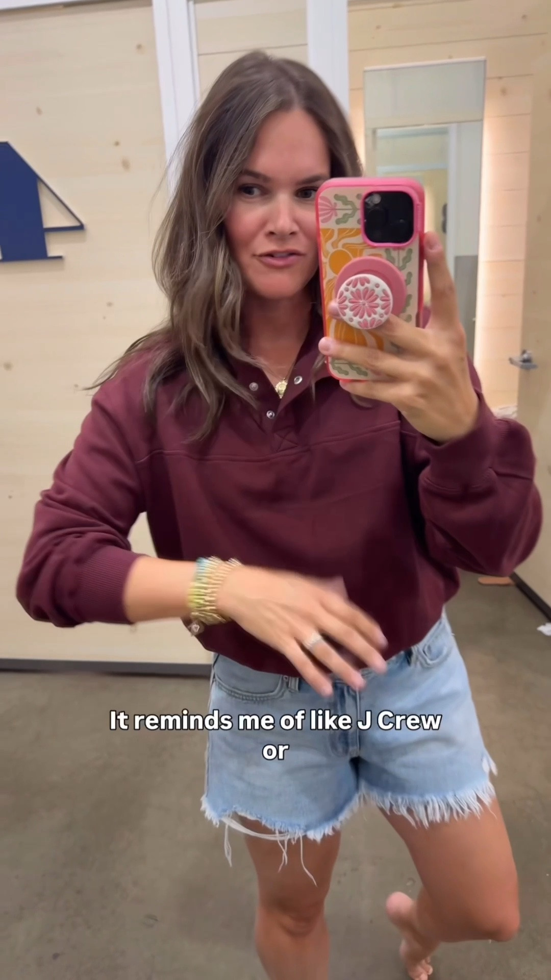 This bubble hem pullover reminds me of JCrew and it’s 50% off from Old Navy! It comes in so many colors - need to grab a few!

#LTKootd #LTKSaleAlert #LTKActive