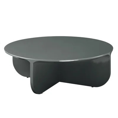 Lamond Dark Green High Gloss Coffee Table - Modern MDF Living Room Table with 1.4 Inch Thick Top, 70 lbs Weight Capacity | Wayfair North America