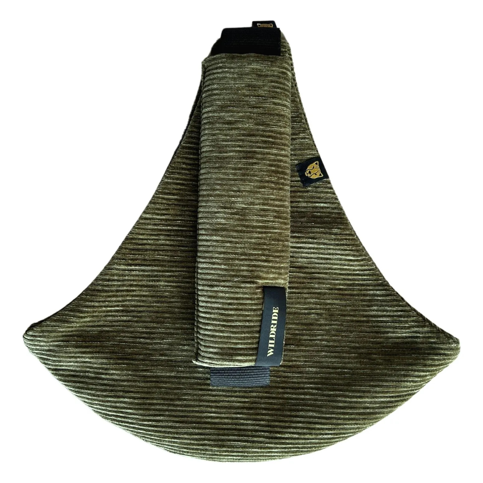 Corduroy baby carrier | Khaki | Smallable