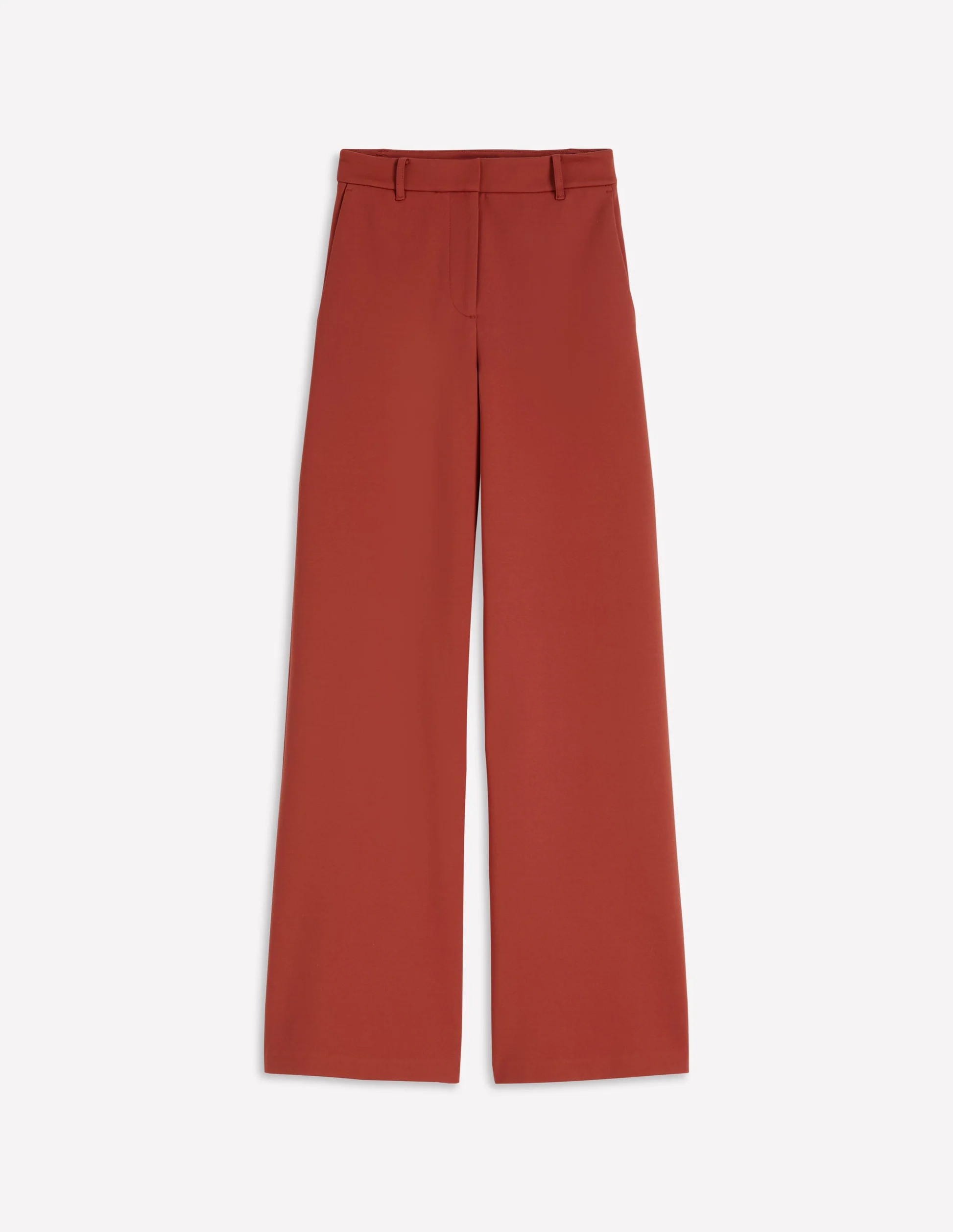 Belgravia Ponte Pants-Burnt Orange | Boden (US)