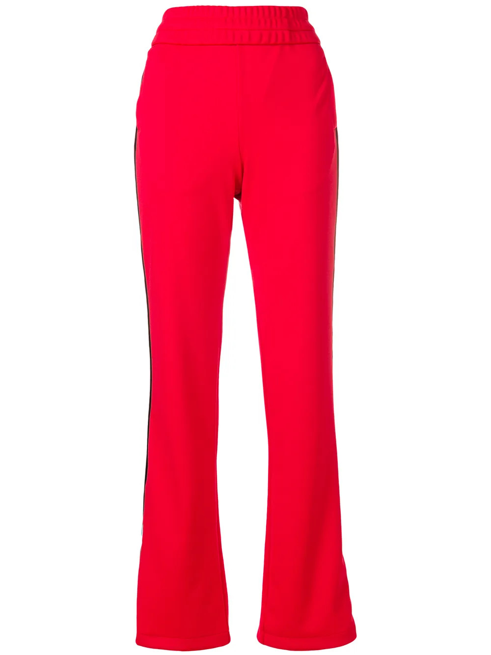 Off-White side stripe track pants - Red | FarFetch Global