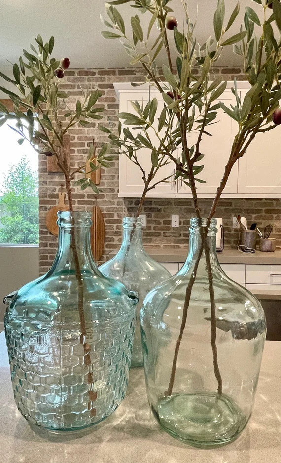Cellar Bottle Flower and Fern Vase Limited Stock Clear | Etsy | Etsy (US)