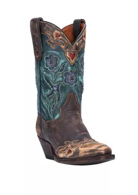 DAN POST Women's Vintage Bluebird Leather Boots, Brown, 8.5M | Belk