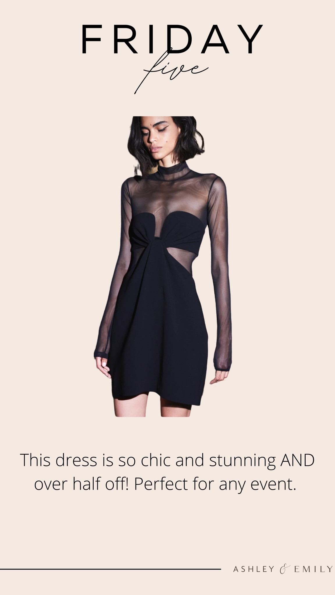 Friday Five - chic dress on sale - event dress - LBD 

#LTKstyletip #LTKSeasonal #LTKsalealert