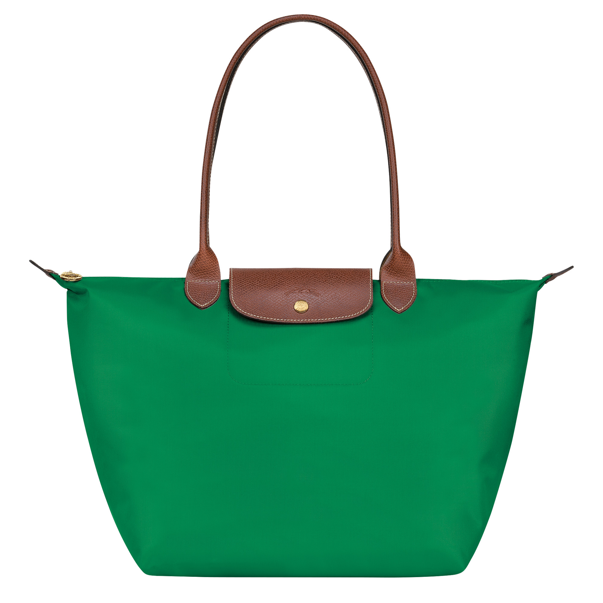 Le Pliage Original L Tote bag Green - Recycled canvas | Longchamp US | Longchamp