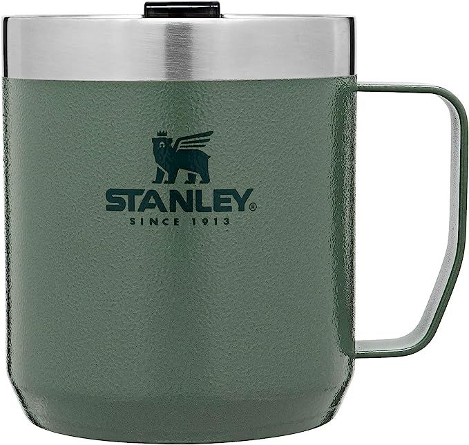 Stanley The Legendary Camp Mug 12oz Hammertone Green | Amazon (US)