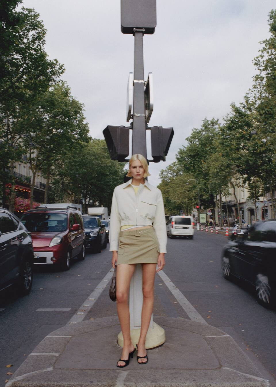 Minijupe cargo ceinture -  Femme | Mango France | MANGO (FR)