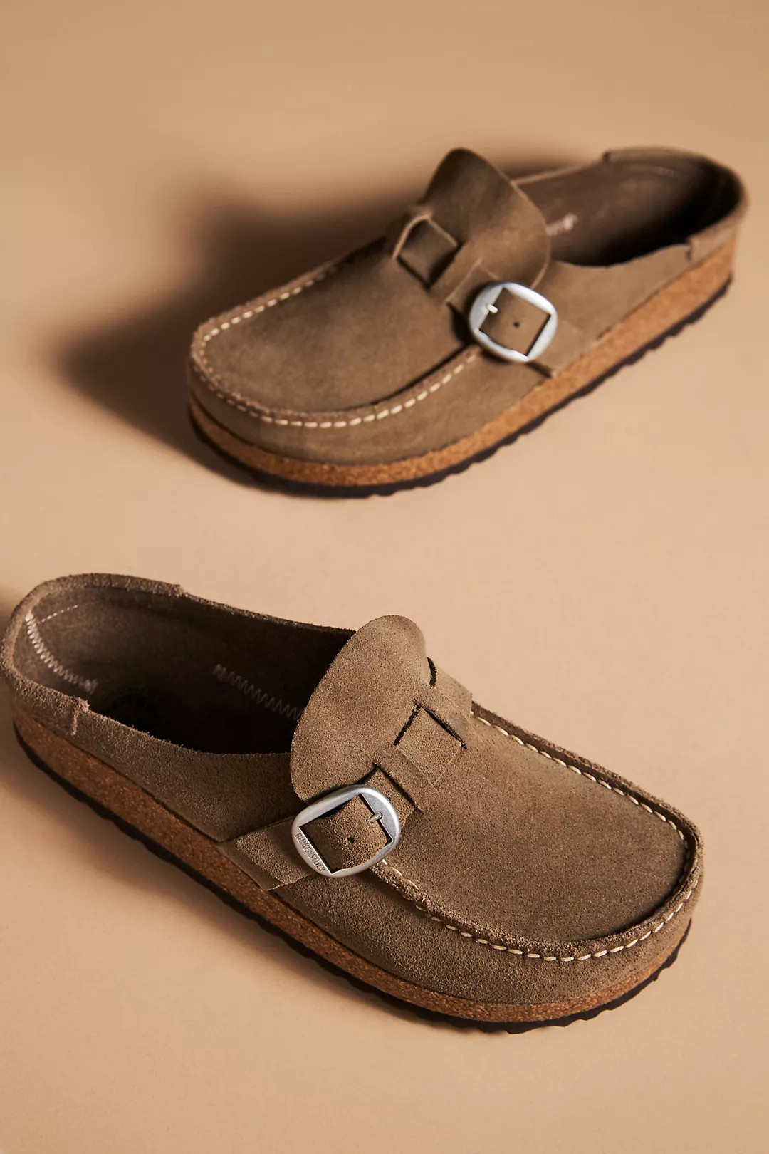 Birkenstock Buckley Suede Clogs | Anthropologie (US)