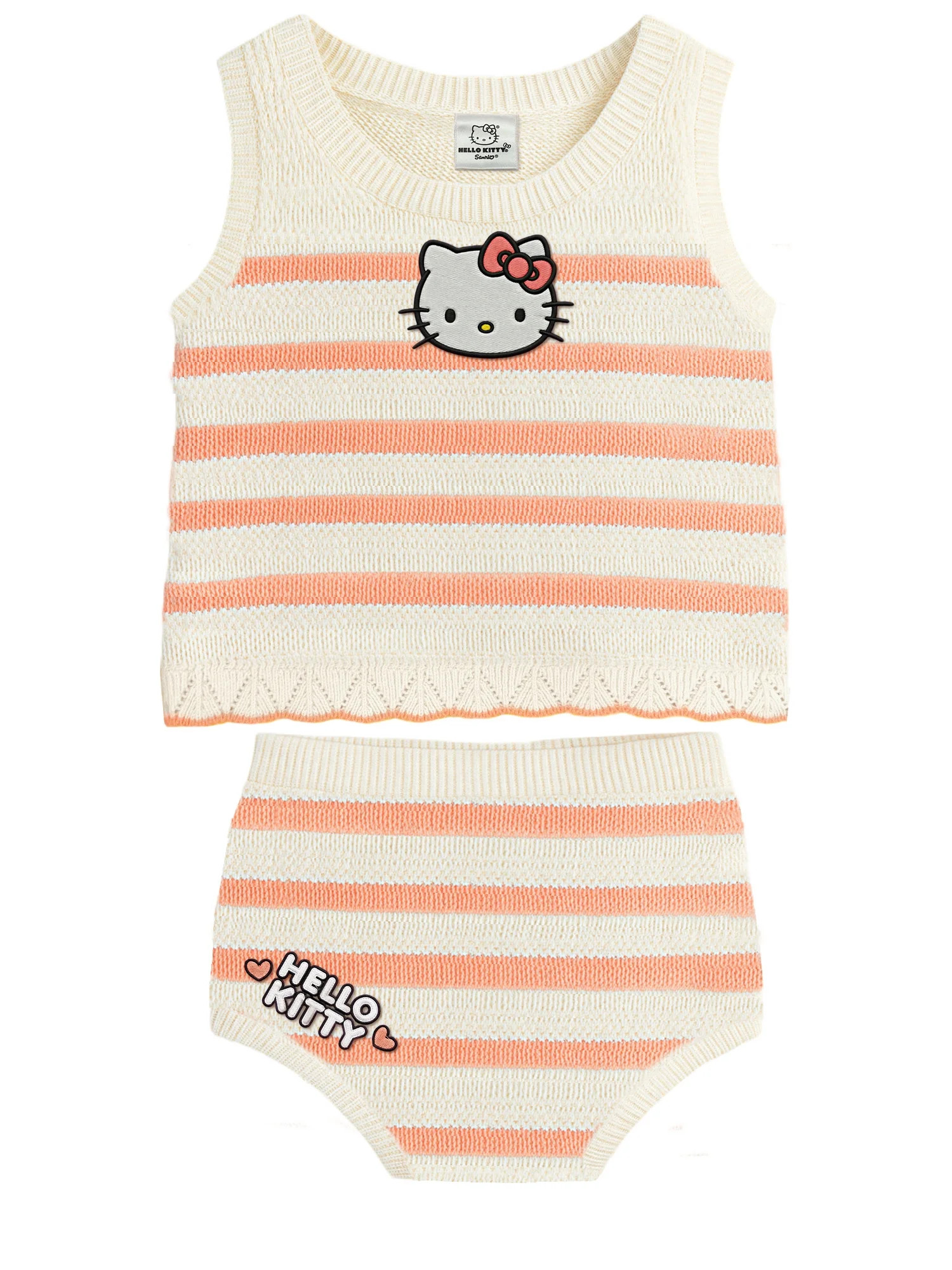 Hello Kitty Baby Girl Short Set, Sizes 0/3 Months-24 Months - Walmart.com | Walmart (US)