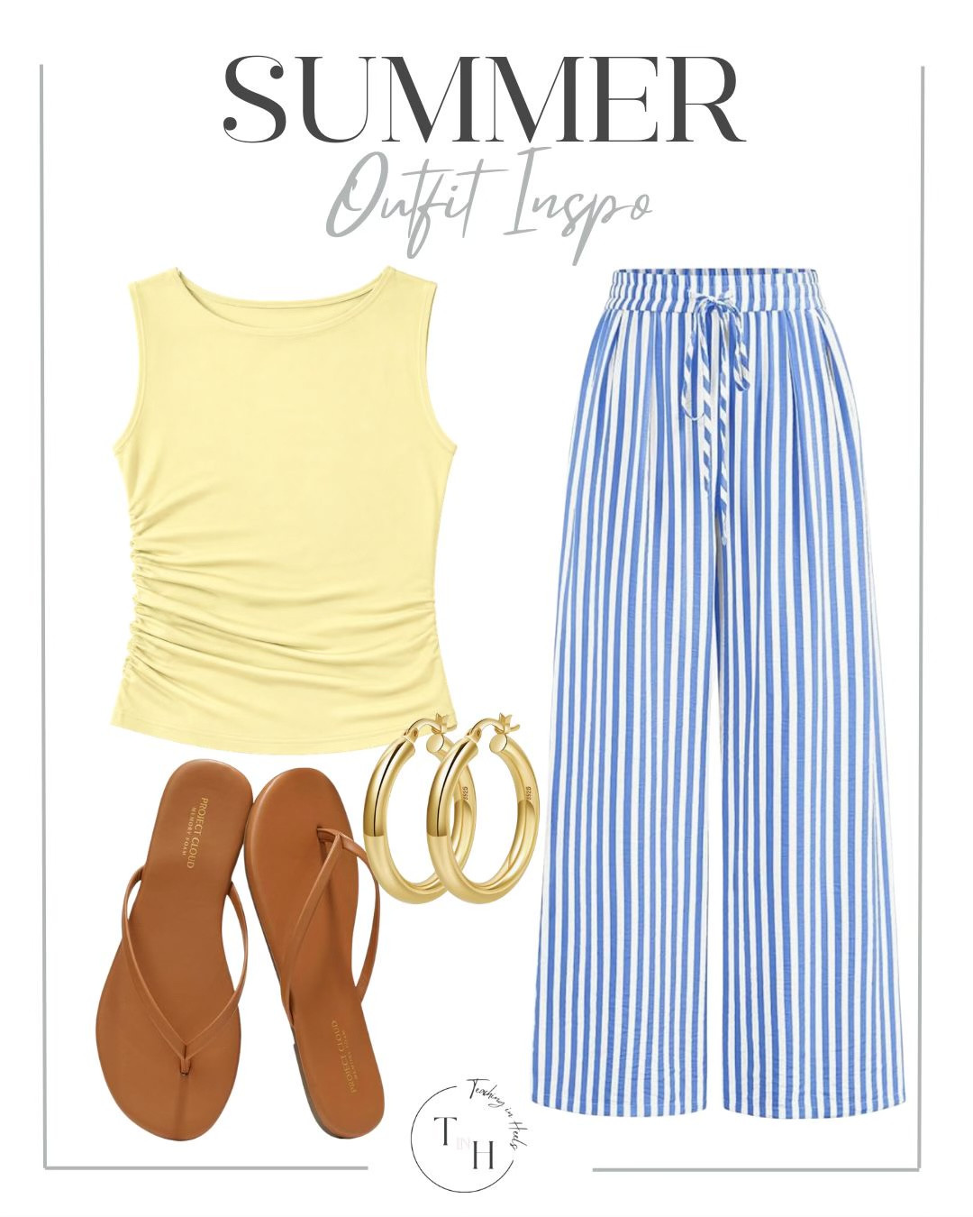 Striped pants  butter yellow top  summer vibes  teacher  classroom style   teacher outfit  teacher style  teacher work style workwear  teacher ootd  teacherfit  ootd trendteacher  teacher outfits  teacher ootd  teacher outfit ideas  summer outfit  summer outfit  teacher summer style  warm weather style  Summer must haves beach outfit  beach vibes  cruise outfit  summer outfit   casual summer

#LTKootd #LTKSeasonal #LTKSaleAlert